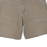 CARHARTT Mens Shorts Beige Casual Cotton Blend M W34 Workwear Durable