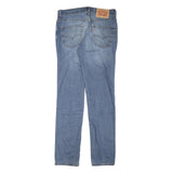 LEVI'S 511 Mens Slim Blue Denim Medium W29 L30 Jeans Zip Closure Classic Fit