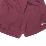 CHAMPION Mens Burgundy Casual Shorts L W30 Elasticated Waist Sportswear