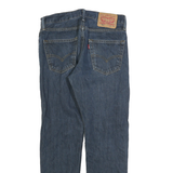 LEVI'S 502 Mens Jeans Blue Slim Straight Denim Medium W29 L27 Stylish Zip