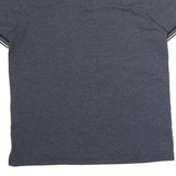 NAUTICA Mens Blue Polo Shirt Short Sleeve Plain L Classic Cotton Summer
