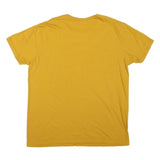 DISNEY Mens Yellow Mickey Minnie Graphic T-Shirt XL Cotton Blend Short Sleeve