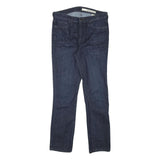 DKNY Womens Regular Blue Denim Jeans W28 L27 Zip Closure Classic Fit Stylish