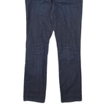 DKNY Womens Regular Blue Denim Jeans W28 L27 Zip Closure Classic Fit Stylish