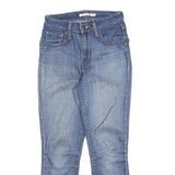 LEVI'S 721 Womens Jeans Blue Slim Skinny Denim Medium W25 L25 Stretch Cotton