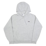 FILA Womens Grey Hoodie 2XL Cotton Blend Casual Pullover Sweatshirt