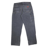 DICKIES Mens Jeans Blue Regular Straight Denim Medium W34 L33 Workwear