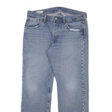 LEVI'S 501 Mens Jeans Blue Regular Straight Denim Medium W32 L27 Classic Button