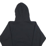 HANES Womens Black Proud Army Sister Cotton Blend Hoodie M Printed Pullover
