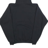 HANES Womens Black Proud Army Sister Cotton Blend Hoodie M Printed Pullover