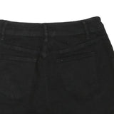 Womens Black Cotton Blend Shorts XS W26 Rainbow Lace-Up Detail Casual