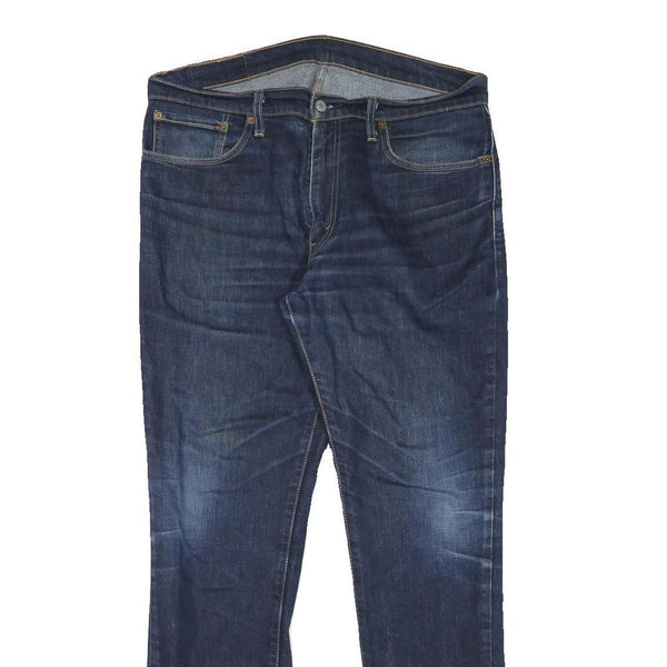 LEVI'S 511 Mens Jeans Blue Slim Skinny Denim Medium W35 L31 Zip Closure
