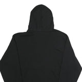 CHAMPION Mens Black Wolf Beach Volleyball Club Pullover Hoodie L Cotton Blend