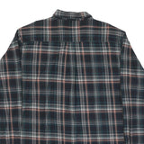 FIELD N' FOREST Mens Blue Plaid Long Sleeve Shirt 2XL Cotton Blend Casual
