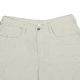 THE NORTH FACE Womens Shorts White Casual UK 12 W32 Lightweight Nylon