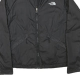 THE NORTH FACE Womens Black Outdoor Jacket XS Polyester Blend Zip Plain