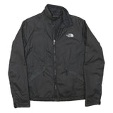 THE NORTH FACE Womens Black Outdoor Jacket XS Polyester Blend Zip Plain