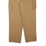 CARHARTT Mens Regular Fit Beige Denim Jeans W38 L32 Workwear Utility Zip