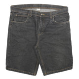 JOHN BARNER Mens Shorts Black Denim 3XL W38 Cotton Blend Casual Summer