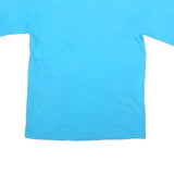 SIGNAL SPORTS Womens Blue South Dakota Graphic T-Shirt L Short Sleeve Crew Neck