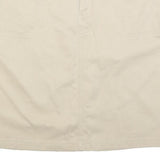 TOMMY HILFIGER Womens Beige Cotton Blend Pencil Knee Length Skirt L Classic
