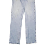 DICKIES Mens Jeans Blue Regular Straight Denim Light W32 L36 Classic Cotton