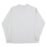 RUSSELL ATHLETIC Mens Grey Colfax Football Long Sleeve Crew Neck T-Shirt L