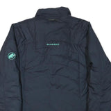 MAMMUT Womens Blue & Green Reversible Quilted Polyester Blend Jacket S Outdoor