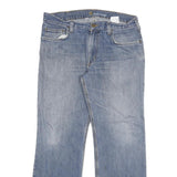 CARHARTT Mens Loose Light Blue Denim Jeans W33 L29 Workwear Casual Zip Fly