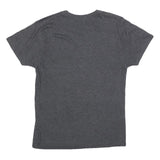 NIRVANA Womens Grey Yellow Tie Dye Graphic T-Shirt M Crew Neck Short Sleeve Band