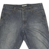 TOM TAILOR Mens Shorts Blue Denim Casual L W38 Cotton Comfort