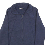 THE NORTH FACE Womens Blue Jacket S Polyester Blend Plain Zip Outdoor Warm