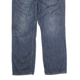 ROCAWEAR Mens Regular Cotton Blue Jeans Button W42 L32 Stylish Detailed Pockets