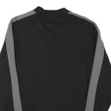 PUMA Mens Black & Grey Cotton Blend Zip Jacket XS Sportswear Casual Lightweight