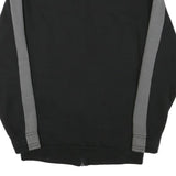 PUMA Mens Black & Grey Cotton Blend Zip Jacket XS Sportswear Casual Lightweight