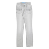 ESCADA SPORT Womens Jeans Grey Slim Straight Denim Medium W26 L34 Casual