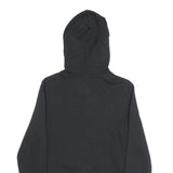 ADIDAS Womens Black Hoodie XS Cotton Blend Pullover Logo Sweatshirt