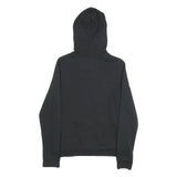 ADIDAS Womens Black Hoodie XS Cotton Blend Pullover Logo Sweatshirt