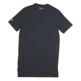 UNDER ARMOUR Womens Black Athletic T-Shirt S Short Sleeve Crew Neck Sport Gym