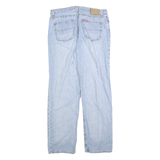 RALPH LAUREN POLO JEANS COMPANY Womens Regular Blue Denim Light W32 L31 Zip