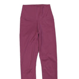 NIKE Womens Joggers Purple XS W20 L25 Slim Tapered High Waist Athletic