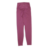 NIKE Womens Joggers Purple XS W20 L25 Slim Tapered High Waist Athletic