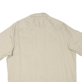 WRANGLER Mens Beige Cotton Blend Short Sleeve Shirt XL Casual Workwear