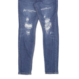 LEVI'S 512 Mens Jeans Blue Slim Skinny Denim Medium W32 L30 Distressed