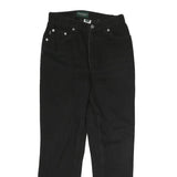 LAUREN RALPH LAUREN Womens Jeans Black Slim Skinny Denim W26 L26 Classic Zip