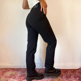 Versace Jeans Couture Trousers - 26W UK 6 Black Nylon Blend