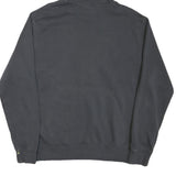 NIKE Mens Grey Hoodie M Casual Pullover Sweatshirt Cotton Blend