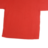 MAJESTIC Mens Red 2009 Western Conference Champions Graphic T-Shirt XL Short