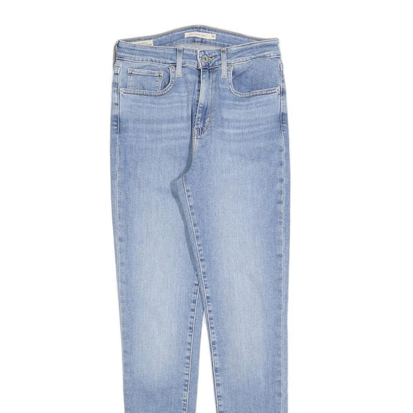 LEVI'S 721 Womens Slim Skinny Denim Medium Wash W28 L32 Classic Zip Jeans