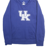 FANATICS Womens Blue UK Logo Hoodie L Cotton Blend Casual